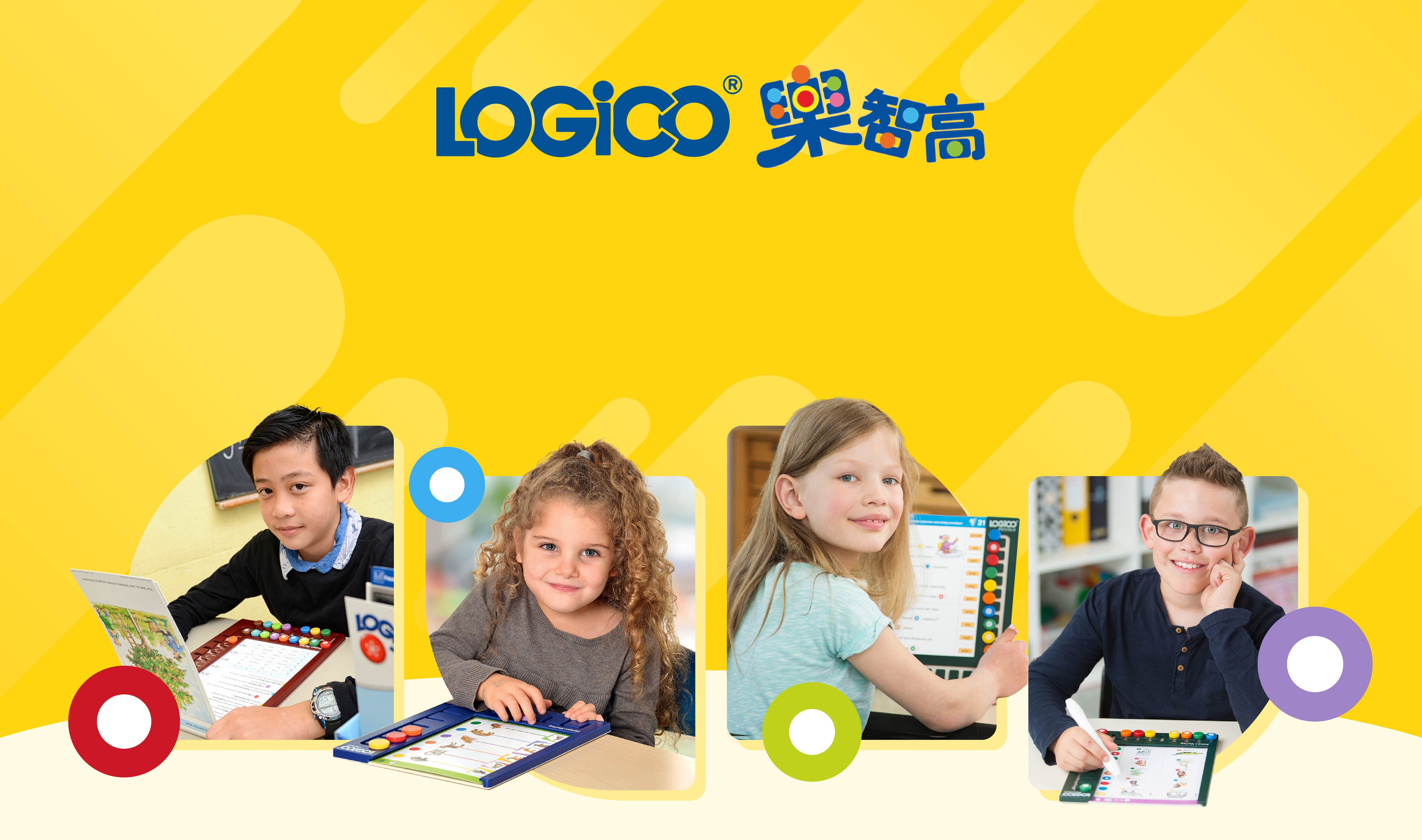 The LOGICO learning system, a foundation for learning success that develops focus, logic, and problem-solving skills through play.