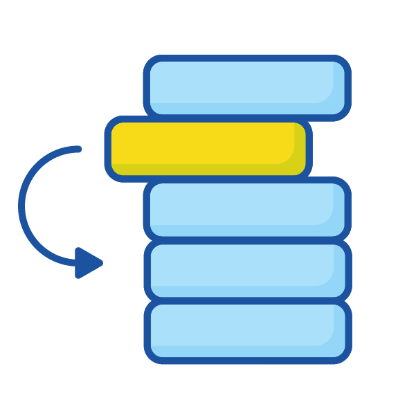 LOGICO thinking skill icon: Sequencing.