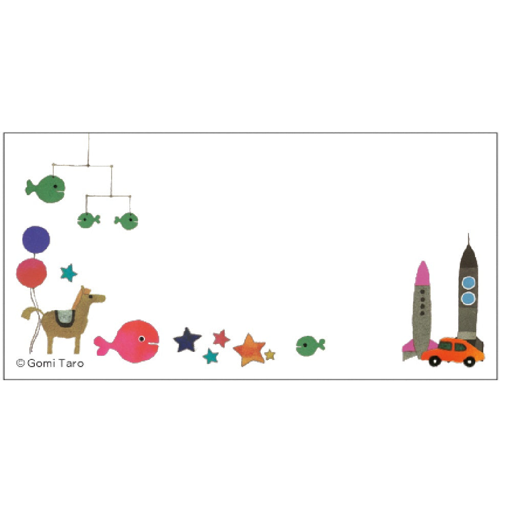 小金魚逃走了-翻頁動畫便條紙