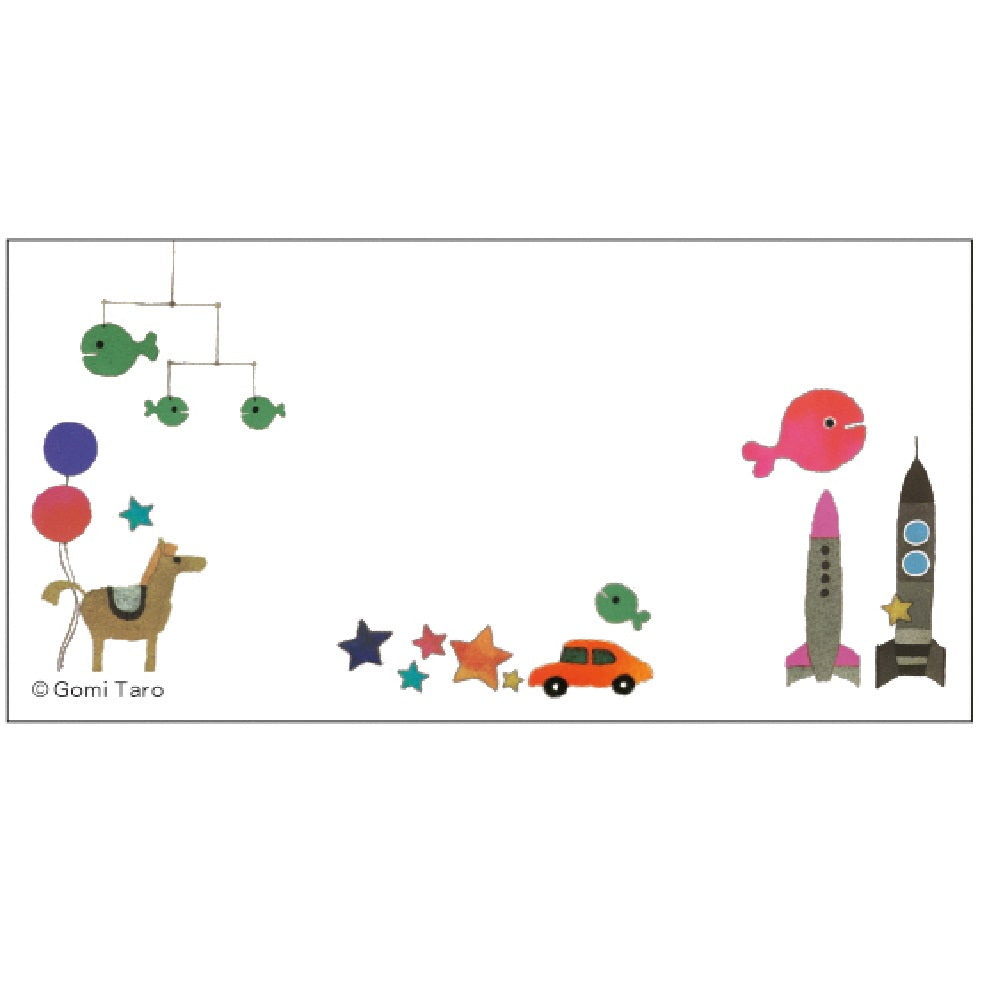 小金魚逃走了-翻頁動畫便條紙