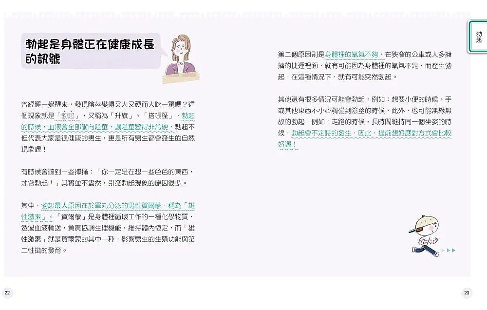小男生一定要懂的性教育課【身體篇+心理篇】(共2冊)兒童繪本內容